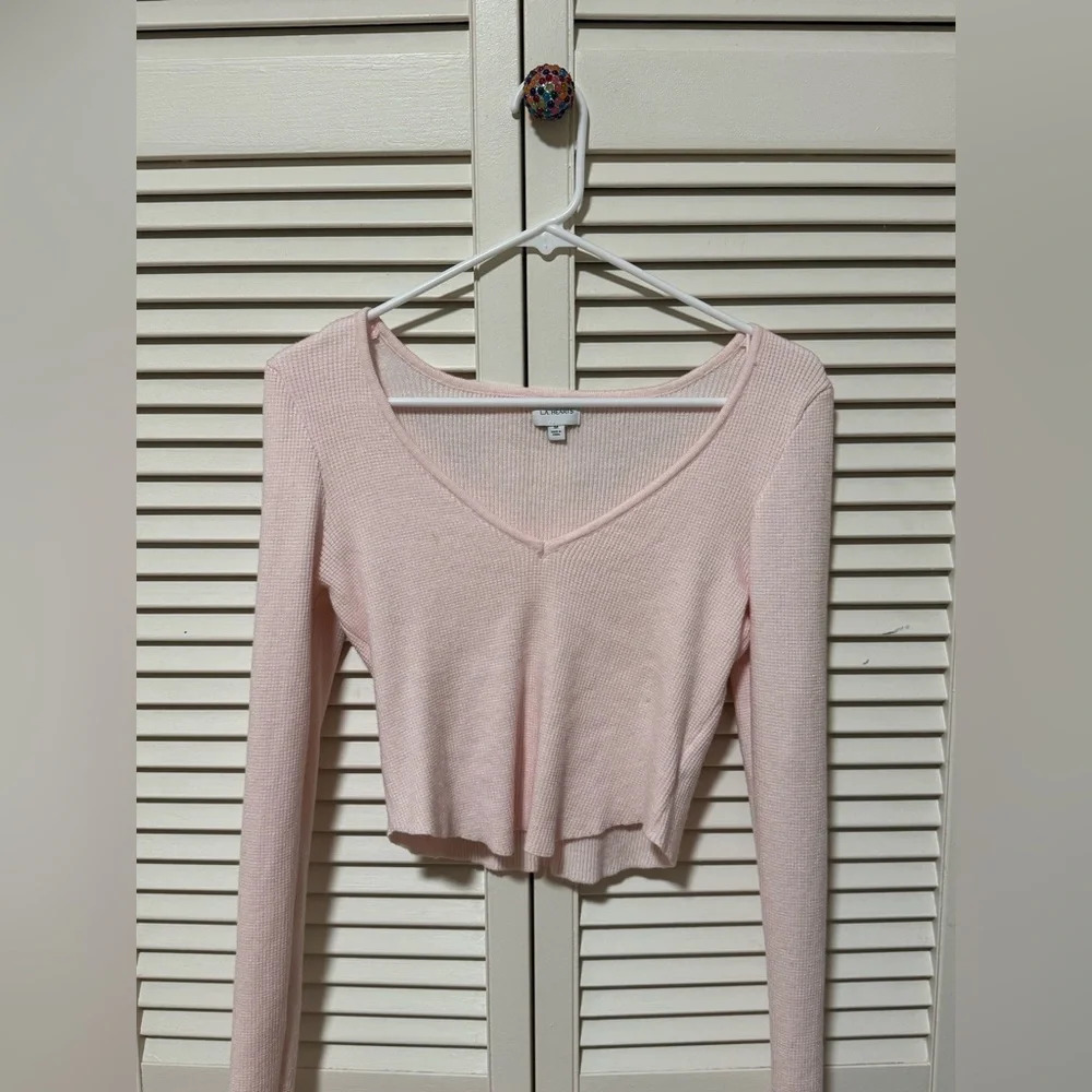 L.A Hearts Long Sleeve Cropped